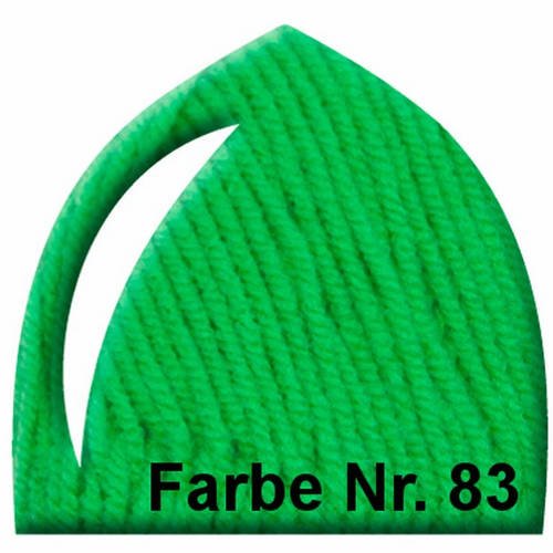 Laine à crocheter ou tricoter hatnut l'original xl55 - vert fluo n° 83
