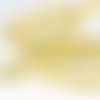 Morceau de 38cm : passepoil lurex doux coloris - 100 or