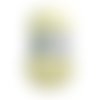 Pelote de fil à crocheter ou tricoter spécial layette cervinia baby / 204 jaune