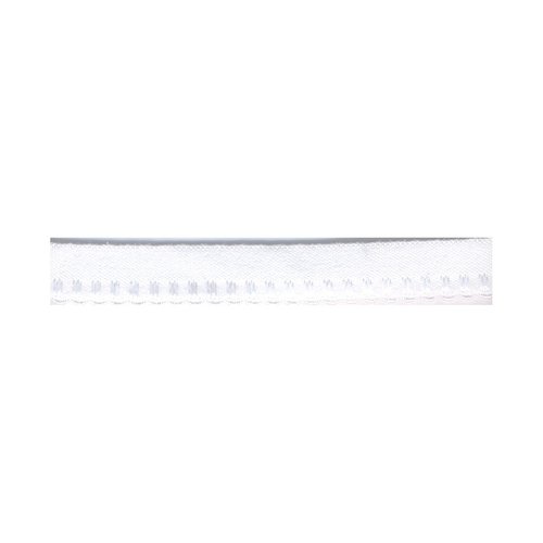 Biais élastique cavalier spécial lingerie 10 mm - 01 blanc / 1 m