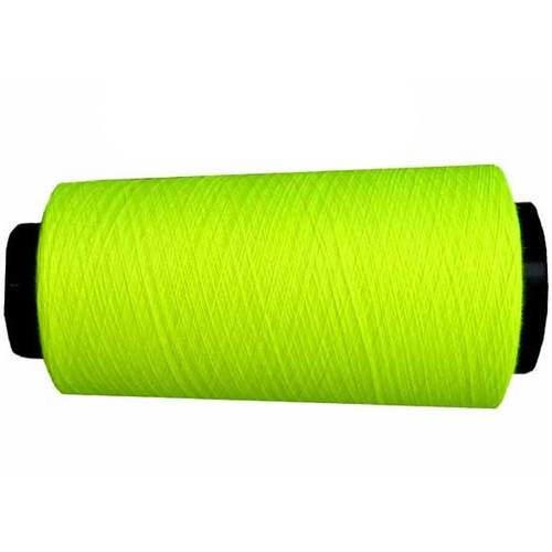 2nd choix / fil à coudre tous textiles confection cône 1000 m n° 120 - fluo jaune foncé  n° 295