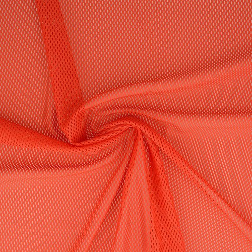 Tissu filet mesh 100 % polyester 100 g/m² – 08 rouge / 50 cm