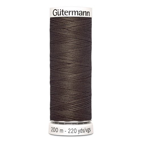 Fil à coudre tous textiles gutermann 200m / 480 brun