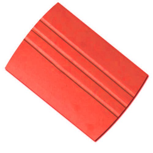 Craie de tailleur rectangle 3.2x4cm / rouge