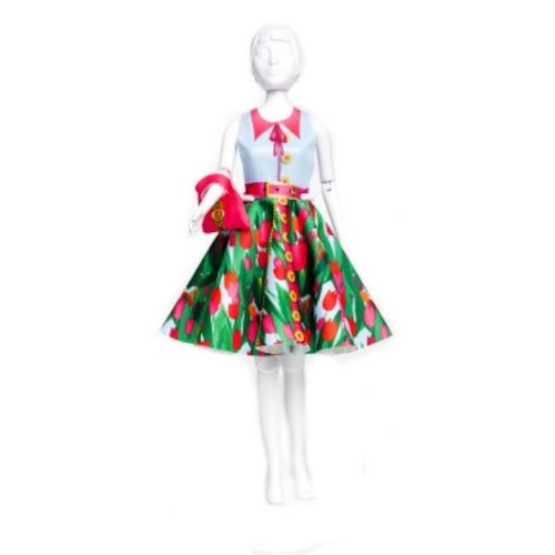 Diy ensemble pour poupée mannequin 30 cm dress your doll / peggy tulips