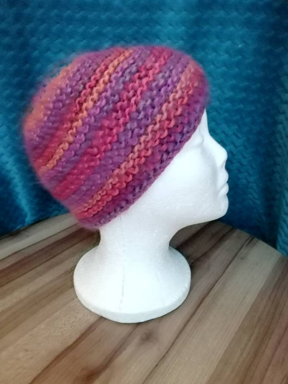 Lot Bonnet Echarpe Snood Bebe Tricot Rose Violet 2 Ans Fait Main Un Grand Marche