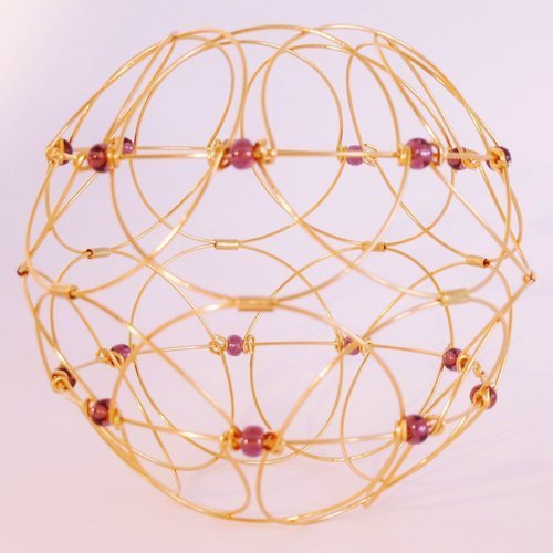 Mandala transformable - violet foncé