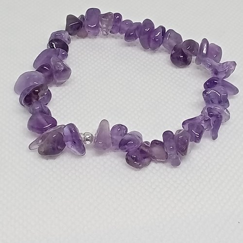 Bracelet améthyste, idée cadeau