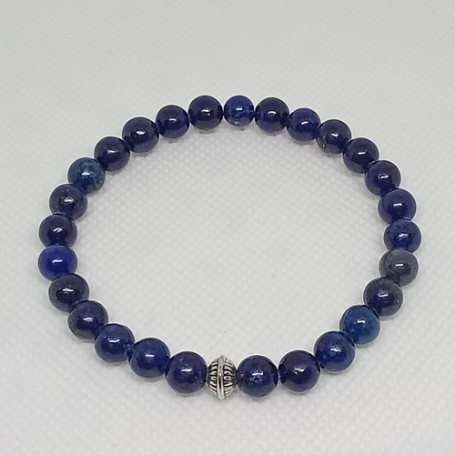 Bracelet de perles de lapis lazuli