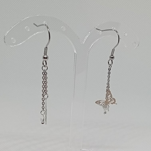 Boucles d’oreilles papillons