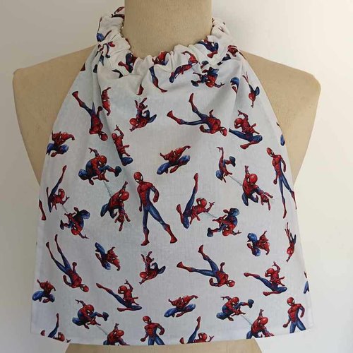 Serviette  élastiquée *spiderman"