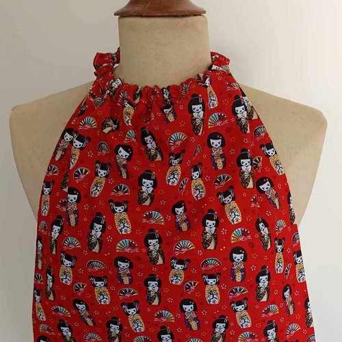 Serviette  élastiquée" petites poupées"