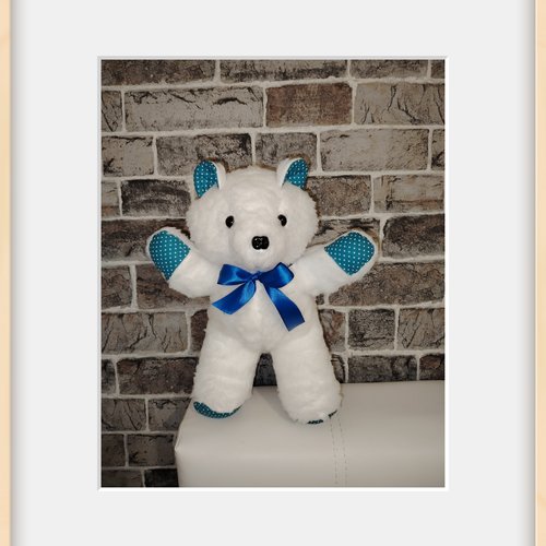 Nounours en fausse fourrure