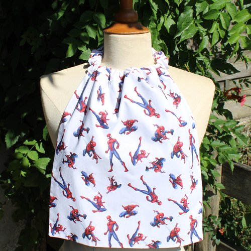Serviette  élastiquée *spiderman"