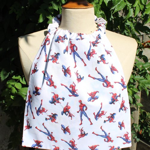 Serviette  élastiquée *spiderman"