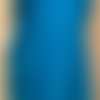 Paréo en coton pure de couleur bleu turquoise 
