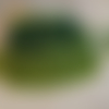 Ruban de satin cousue de perles,couleur vert et anis,fournitures,mercerie,cadeau femme