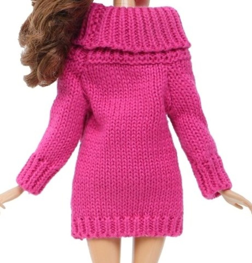 robe pull grosse maille