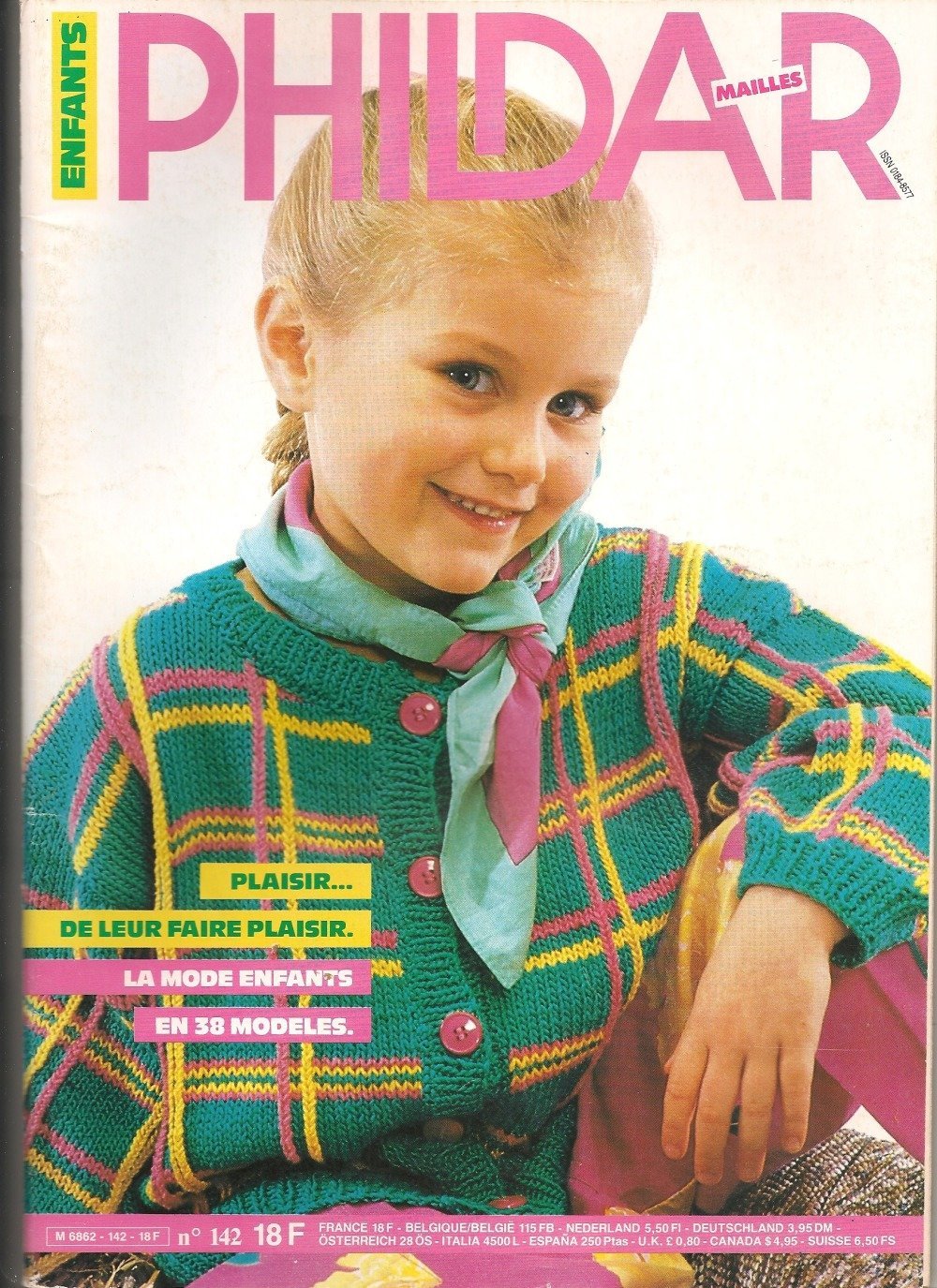 § catalogue ancien laine tricot PHILDAR n° 150-1987