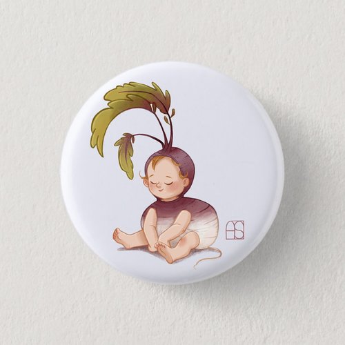 Magnet "bébé navet" 38mm