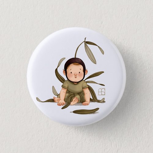 Magnet "bébé-olive" 38mm