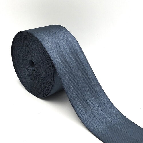 Ansetendance sangle polyester 48mm type ceinture de sécurité sacs anse bandoulière couture créations mercerie gris anthracite