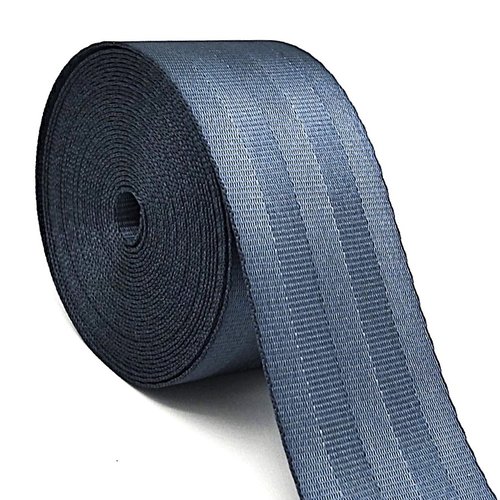 Sangle type ceinture de sécurité 5 bandes largeur 48mm pour sacs banane selle chevaux anse camera bandoulière guitare tote-bag