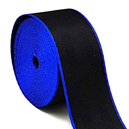 Sangle type ceinture de sécurité 5 bandes largeur 48mm pour sacs banane selle chevaux anse camera bandoulière guitare tote-bag