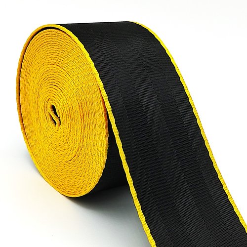 Sangle type ceinture de sécurité 5 bandes largeur 48mm pour sacs banane selle chevaux anse camera bandoulière guitare tote-bag