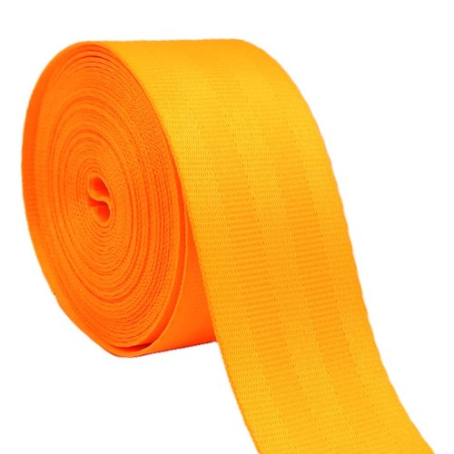 Sangle type ceinture de sécurité 5 bandes largeur 48mm pour sacs banane selle chevaux anse camera bandoulière guitare tote-bag