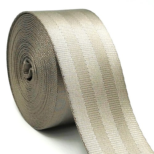 Sangle type ceinture de sécurité 5 bandes largeur 48mm pour sacs banane selle chevaux anse camera bandoulière guitare tote-bag