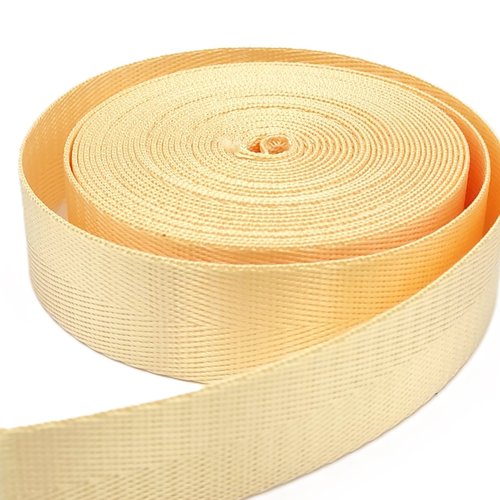 Sangle 25mm polyester brillant à chevrons pour anse de sac sacs à dos sac banane tote-bag harnais animal couture créations sangles