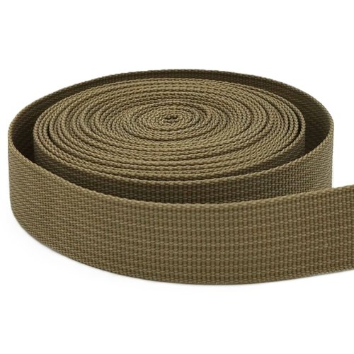 Sangle de polypropylène 25mm 30 couleurs pour sacs à dos sac banane tote-bag anse de sac sangles pour sacs couture fait main
