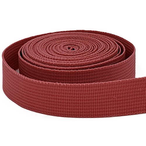 Sangle de polypropylène 25mm 30 couleurs pour sacs à dos sac banane tote-bag anse de sac sangles pour sacs couture fait main