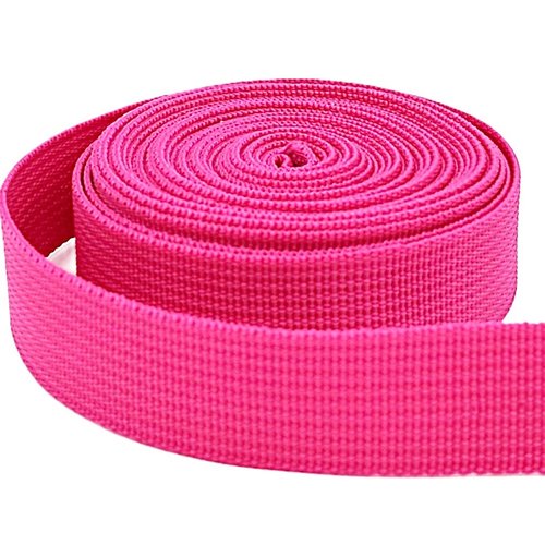 Sangle de polypropylène 25mm 30 couleurs pour sacs à dos sac banane tote-bag anse de sac sangles pour sacs couture fait main