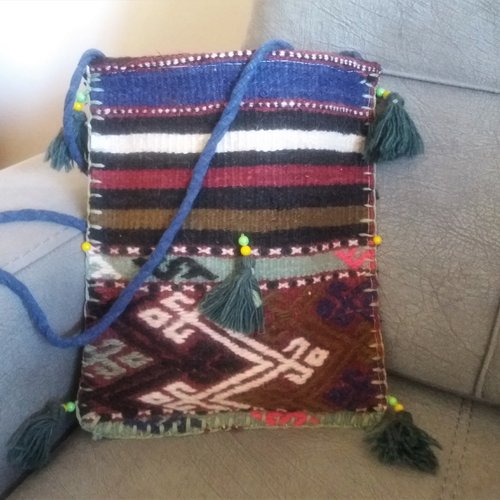 Original jeune ethnique hippie bohéme sac en bandoulière