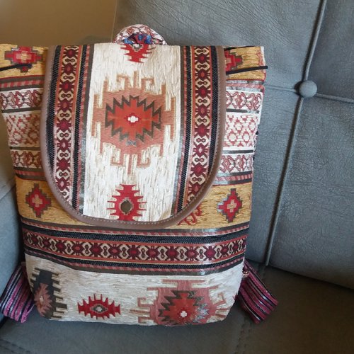 Sac à dos artisanale, sac à dos arménien, sac ethnique