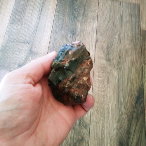 Obsidienne acajou brute, pierres naturelles précieuses, pierres de guérison, chakra 182gr