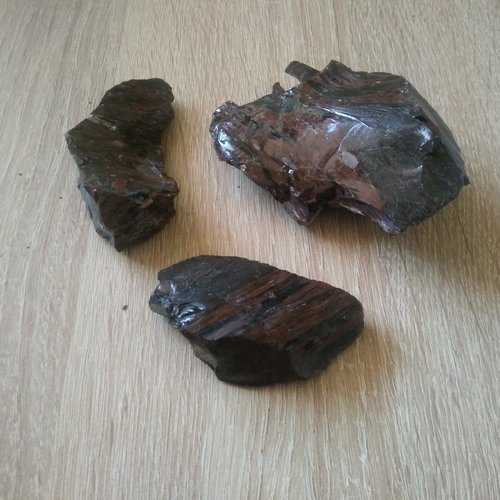 Obsidienne acajou brute, pierres naturelles précieuses, pierres de guérison, chakra 230gr