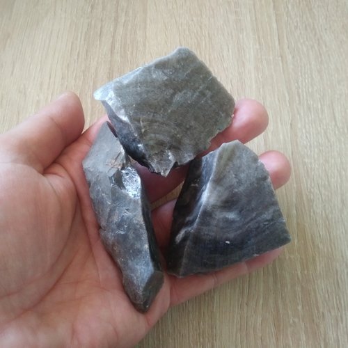 Obsidienne argenté brute, pierres naturelles, précieuses, pierres de guérison, chakra 218gr