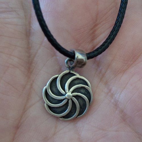 Pendentif de l’éternité en argent sterling, bijoux arméniens, arménien symbole
