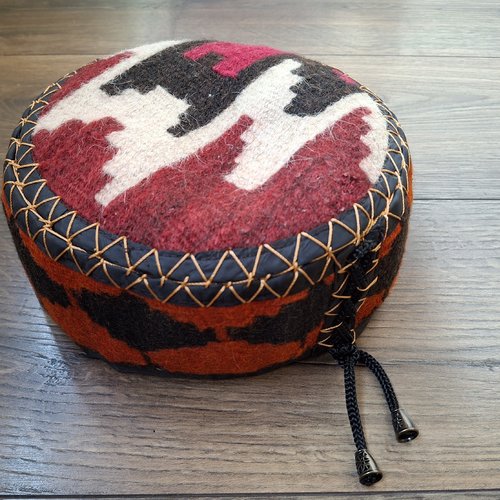 Chapeau arménien de broderie à la main, chapeau de taraz, ethnique, traditionnel
