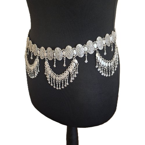 Ceinture arménienne à maillons boucliers – élégance ethnique mbolique