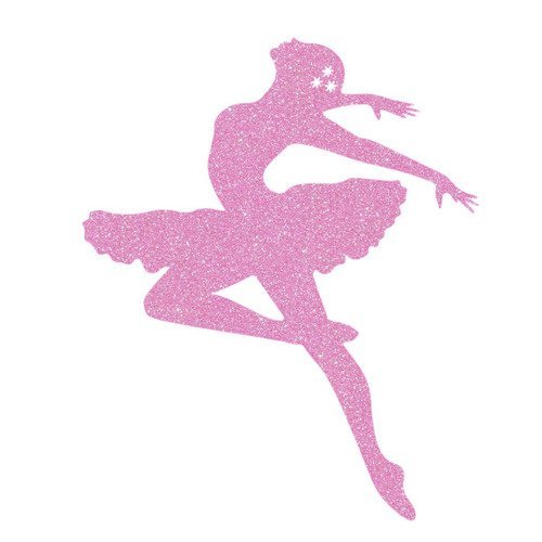 Danseuse classique thermocollante personnalisable