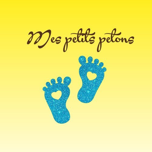 Thermocollant personnalisable: pieds de bébé et inscription