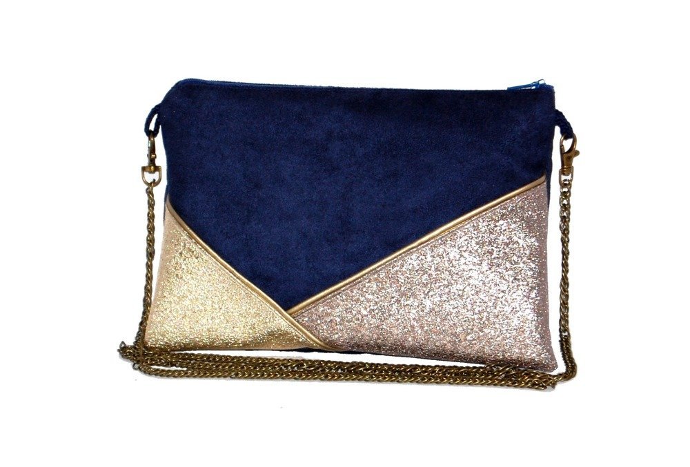 pochette bronze soiree