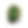 Pendentif agate vert 52 x 38 mm