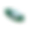 Cabochon navette en agate vert 46 mm