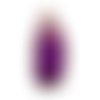 Tranche d'agate violet 68 x 30 mm