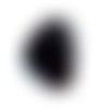 Galet d'obsidienne noire 48 x 34 mm